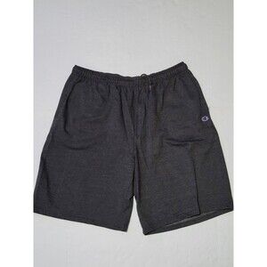Champion Shorts mens 2XLARGE grey logo lightweight activewear summer size 2XL